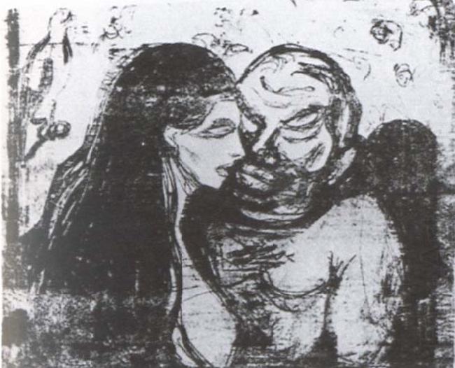 A Coulp, Edvard Munch